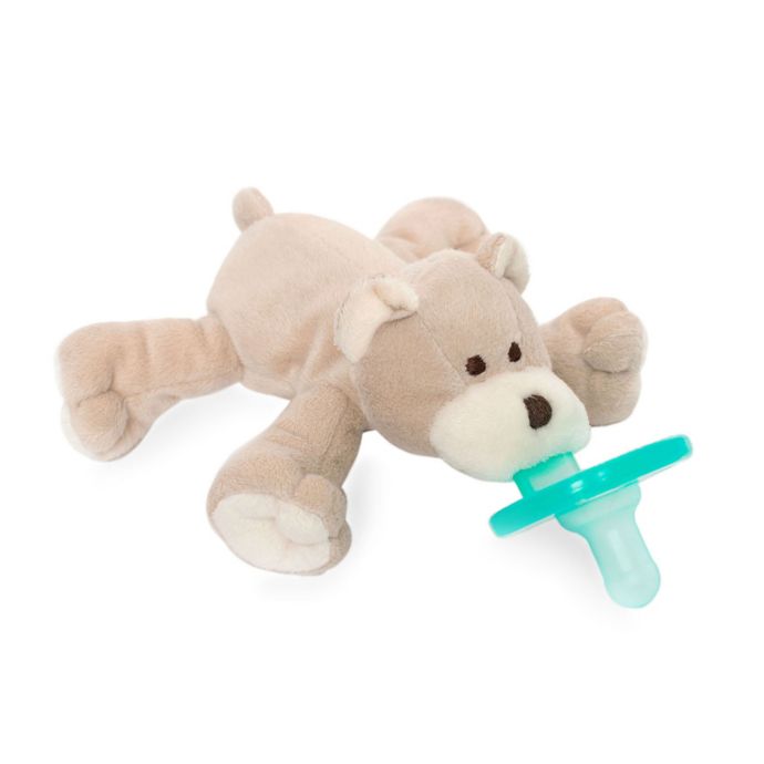 Wubbanub Baby Bear Infant Pacifer In Tan Buybuy Baby
