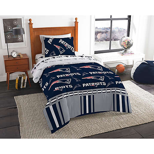 Nfl New England Patriots Bed In A Bag, New England Patriots Twin Bedding Sets