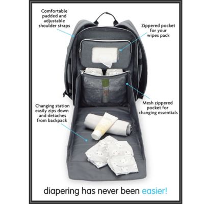 baby brezza diaper backpack