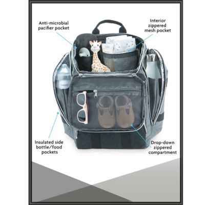 baby brezza diaper backpack
