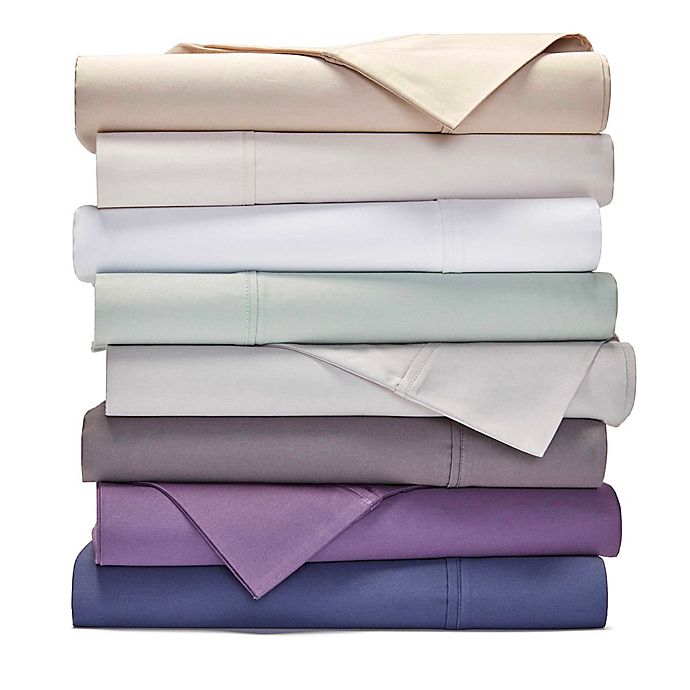 Glorious Bedding Collection 100% Cotton 1200 TC Select US Size Purple Solid 