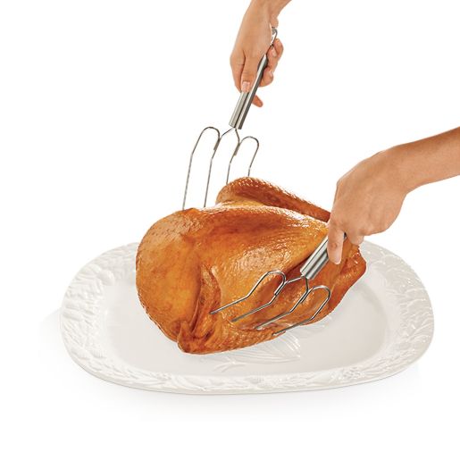 Stainless Steel Turkey Lifters (Set of 2). View a larger version of this product image.
