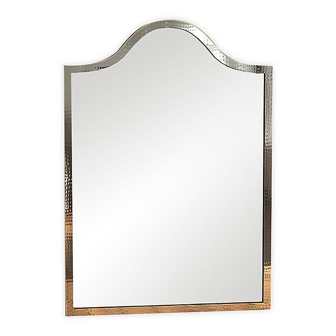 Hammered Thin Profile 20.75-Inch x 30.5-Inch Mirror in Copper