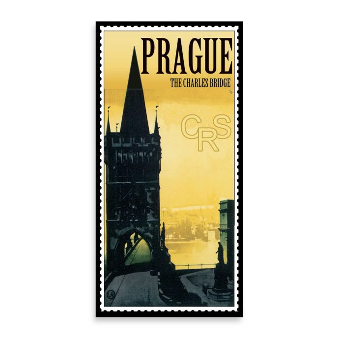 Prague Vintage Travel Printed Canvas Wall Art Bed Bath & Beyond