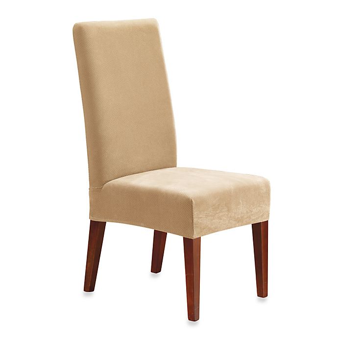 Sure Fit® Stretch Pique Short Dining Room Chair Slipcover