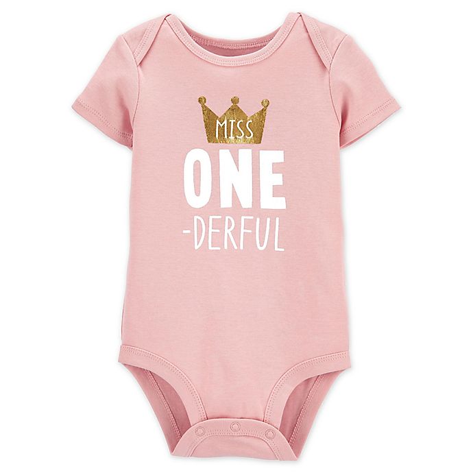 carter's® 1st Birthday Collectible Bodysuit in Pink