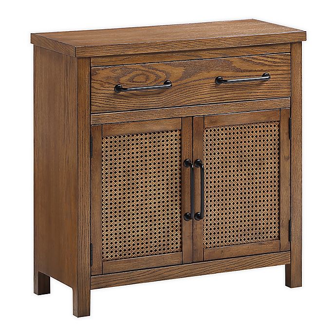 Bee Willow Cane 2 Drawer Cabinet In, Small Dresser Bed Bath And Beyond