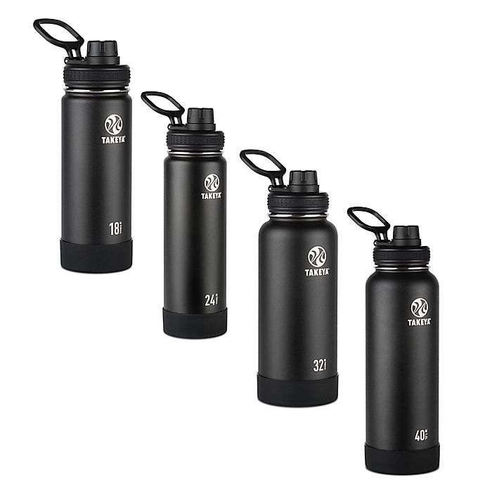 Takeya® Actives Insulated Stainless Steel Water Bottle with Spout Lid