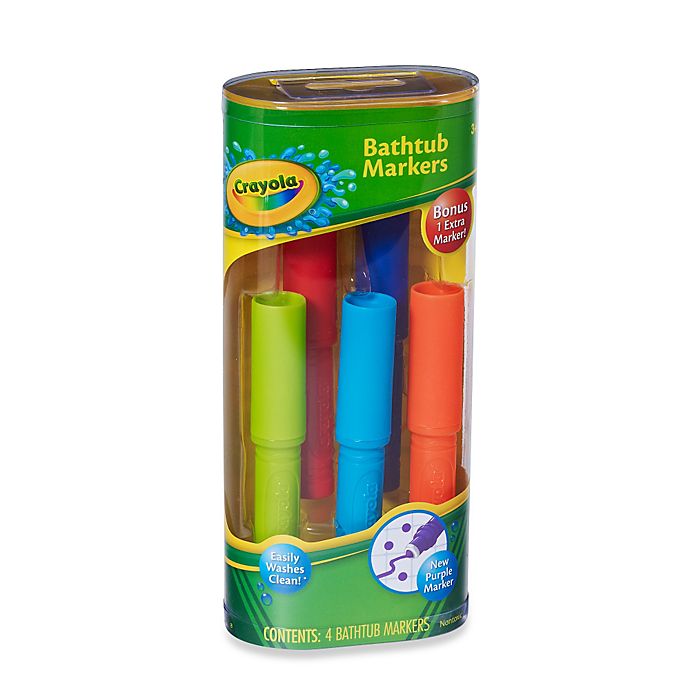 Crayola® 4-Pack Bathtub Markers