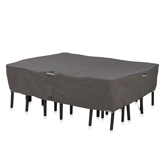 Classic Accessories® Ravenna Rectangular/Oval Patio Table and Chair Set Cover