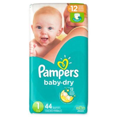 Pampers® Baby Dry™ 44-Count Size 1 