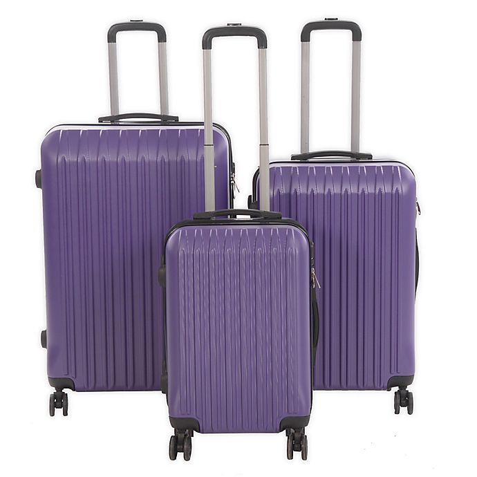 Club Rochelier Grove 3-Piece Hardside Spinner Luggage Set