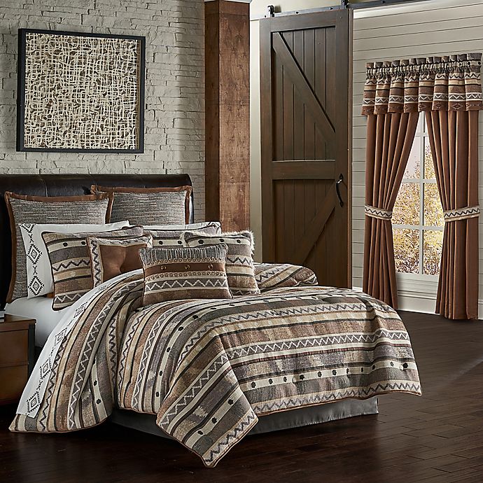 J. Queen New York™ Timber 4-Piece Queen Comforter Set in Linen