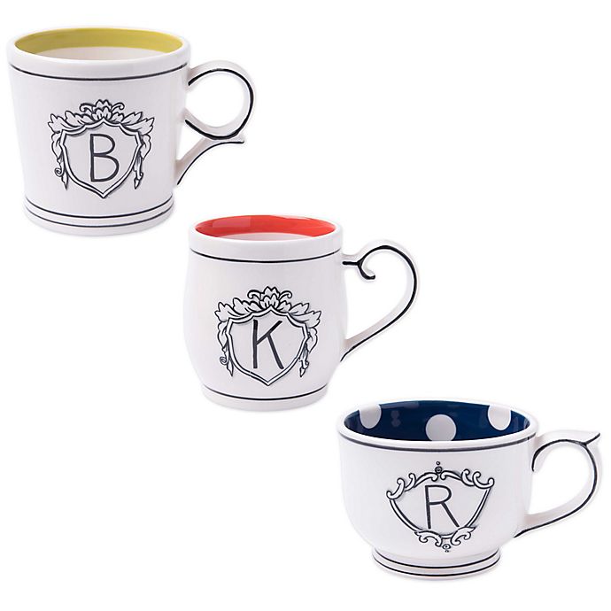Home Essentials & Beyond Molly Hatch Monogram Mug Collection
