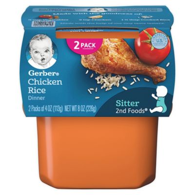 gerber chicken baby food