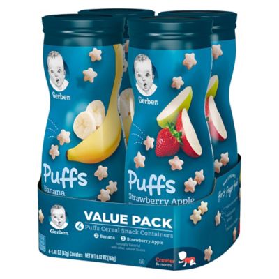 gerber baby food puffs