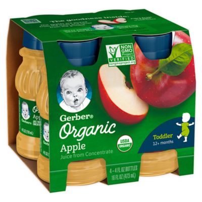 gerber organic apple juice