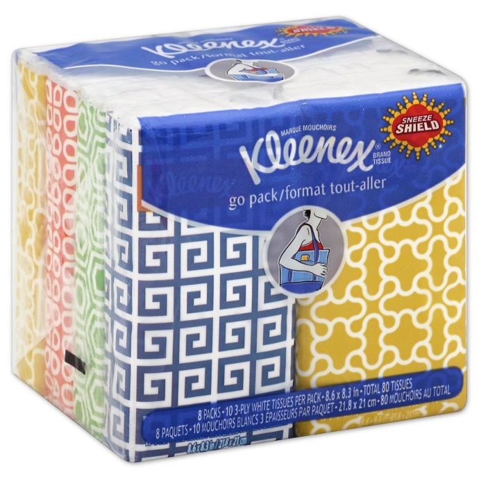 Kleenex® Pocket Pack Tissues (8 Pack) | buybuy BABY