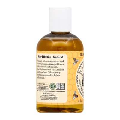 burt's bees apricot baby oil