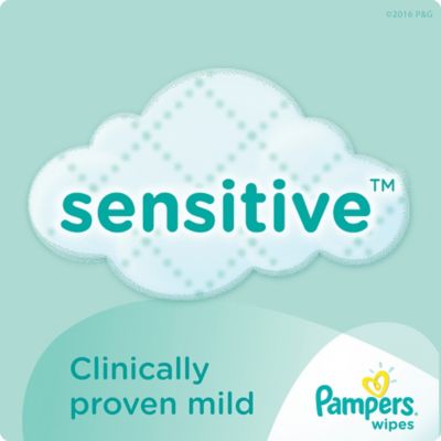 pampers sensitive wipes tub