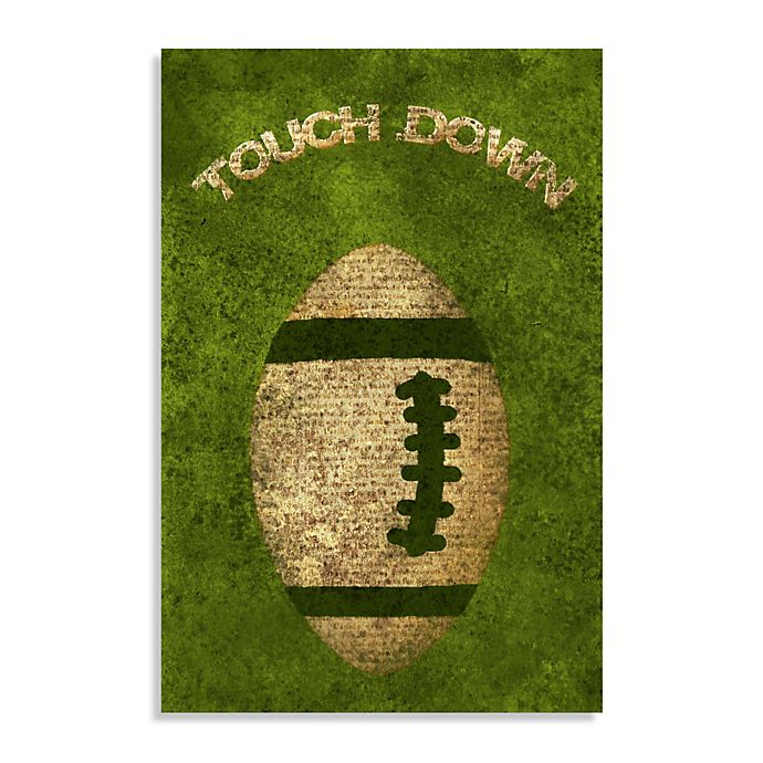 Touch Down Canvas Wall Art