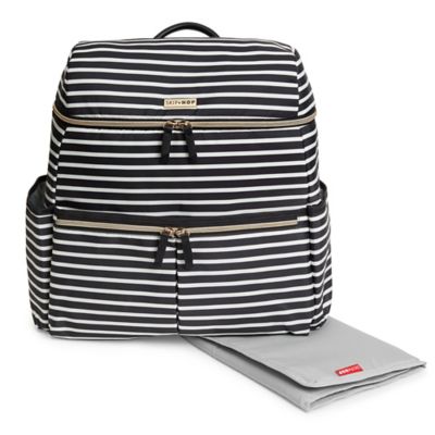 skip hop black diaper bag
