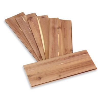 Aromatic cedar planks