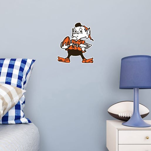 Fathead Nfl Cleveland Browns Brownie Logo Large Wall Decal Bed Bath Beyond