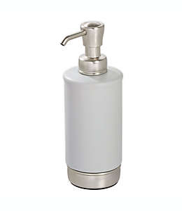 Dispensador de jabón de cerámica iDesign® York color gris mate