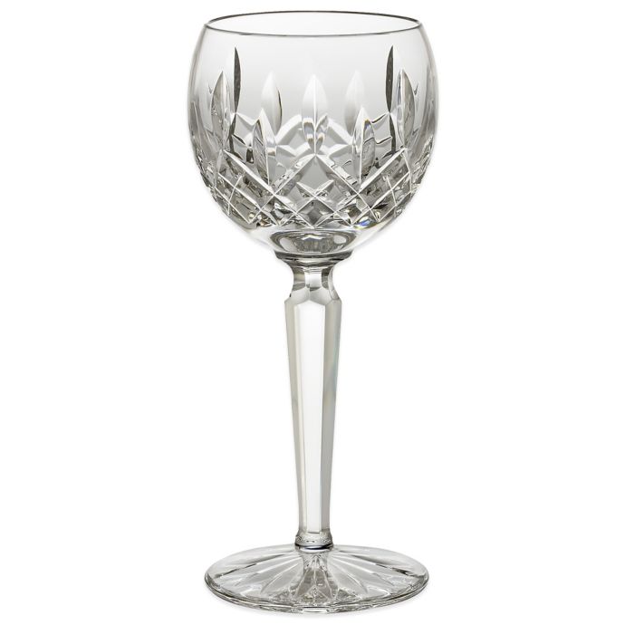 Waterford® Lismore Hock Wine Glasses (Set of 4) Bed Bath & Beyond
