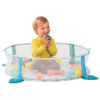 baby activity gym and ball pit