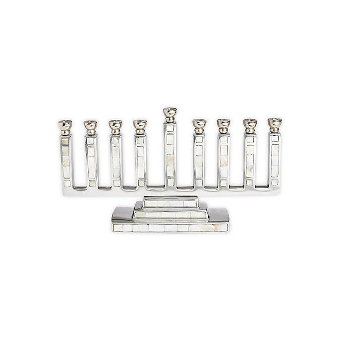Julia Knight® Classic 7-Inch Menorah in Mother of Pearl