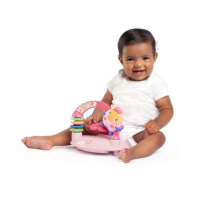bright starts baby walker pink
