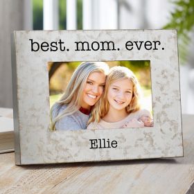 Mummy Love You To The Moon Wooden Photo Frame 6x4 Personalised Mothers Day Gift 