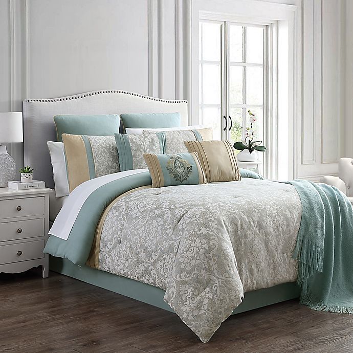 Stella 14 Piece Comforter Set Bed, Bed Bath And Beyond California King Blankets