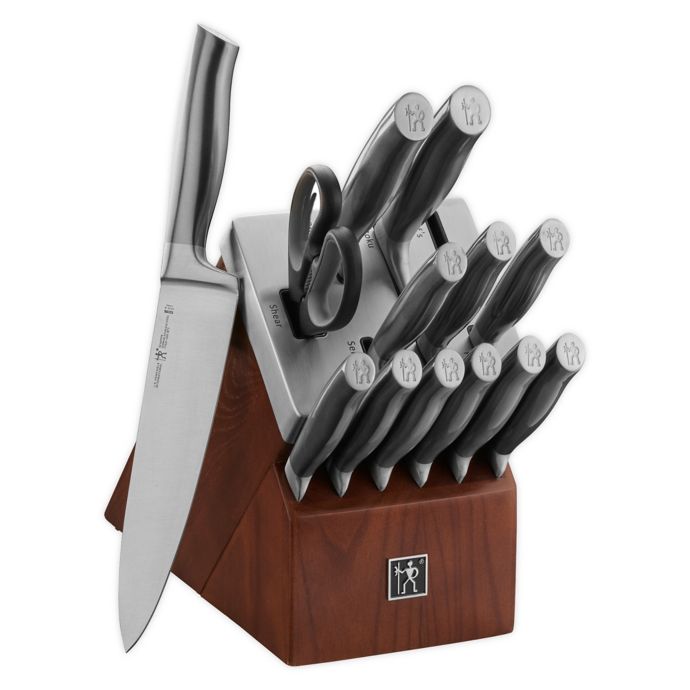 henckels 14 piece self sharpening knife set