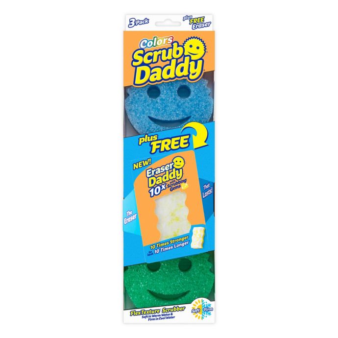 Brand New Scrub Daddy colors 3 pack 