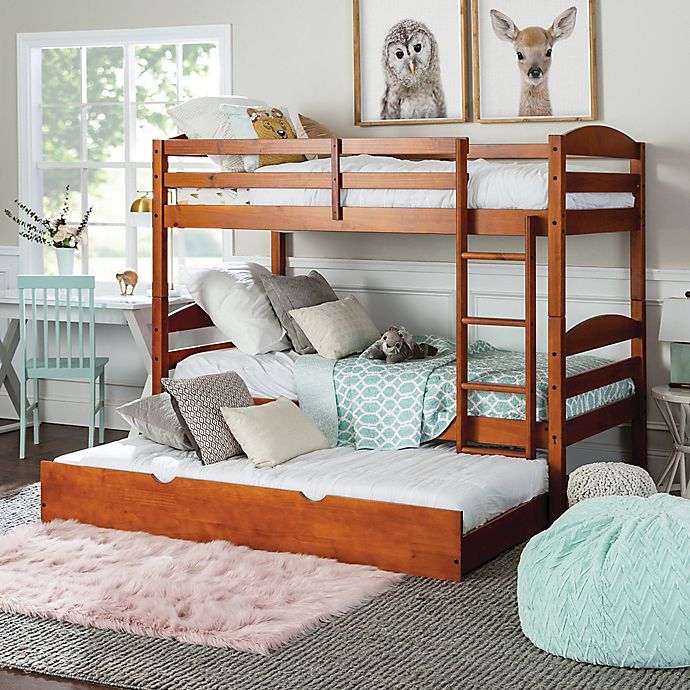 Forest Gate™ Twin Over Twin Bunk Bed with Trundle