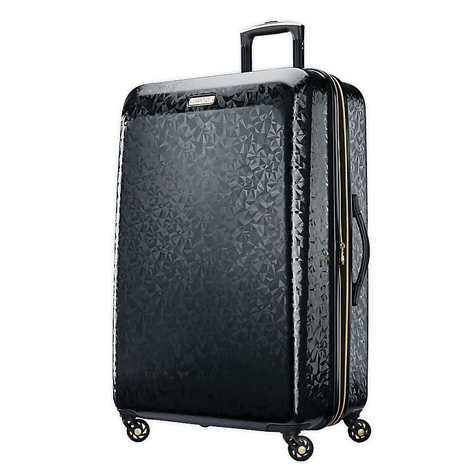American Tourister® Belle Voyage Hardside Spinner Checked Luggage in Black