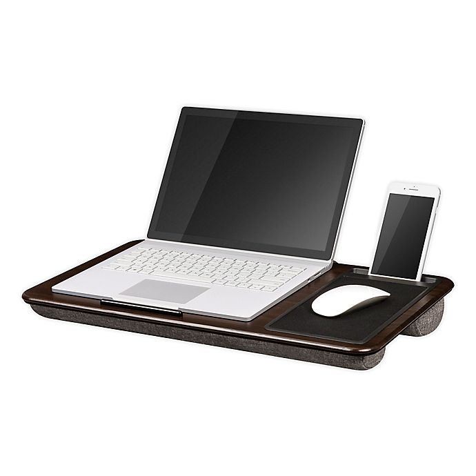 LapGear® Home Office Lap Desk in Chesnut Woodgrain