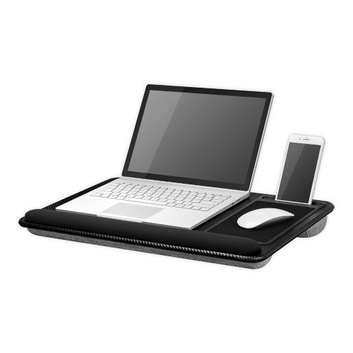 LapGear® Home Office Pro Lap Desk in Black Carbon