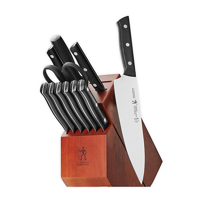 HENCKELS Dynamic 12-Piece Kitchen Knife Block Set