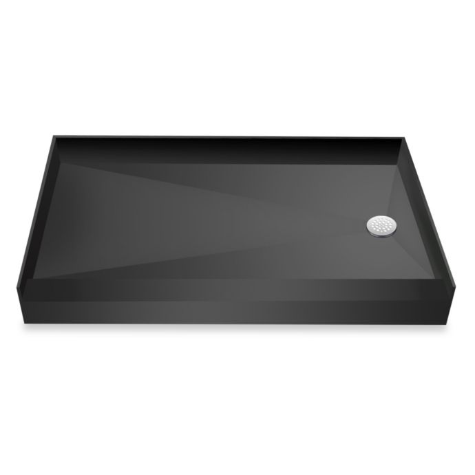 Tile Redi USA® Redi Base® 34Inch x 60Inch Single Curb Shower Pan with