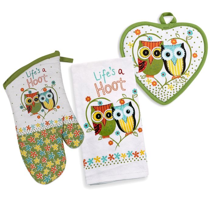 Kay Dee Designs Life S A Hoot Kitchen Ensemble Bed Bath Beyond