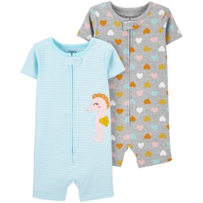 carters romper pajamas