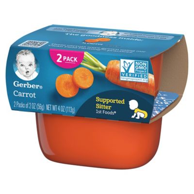 gerber 1st foods pureed baby food
