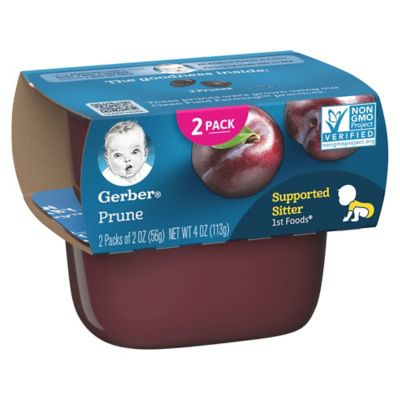 gerber prune baby food