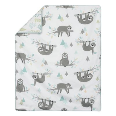sloth crib set