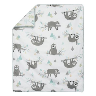 baby sloth crib bedding