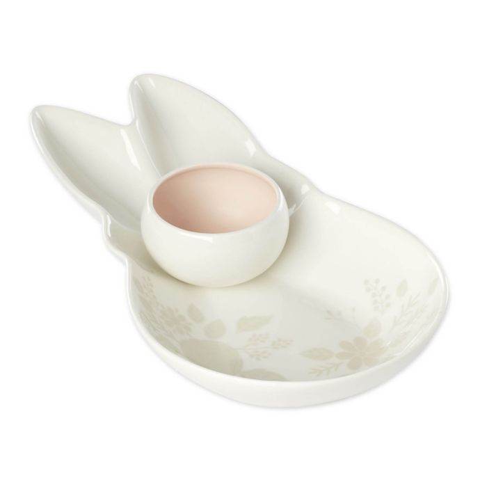 Lenox® Floral Bunny Chip & Dip Set in Pastel Bed Bath & Beyond